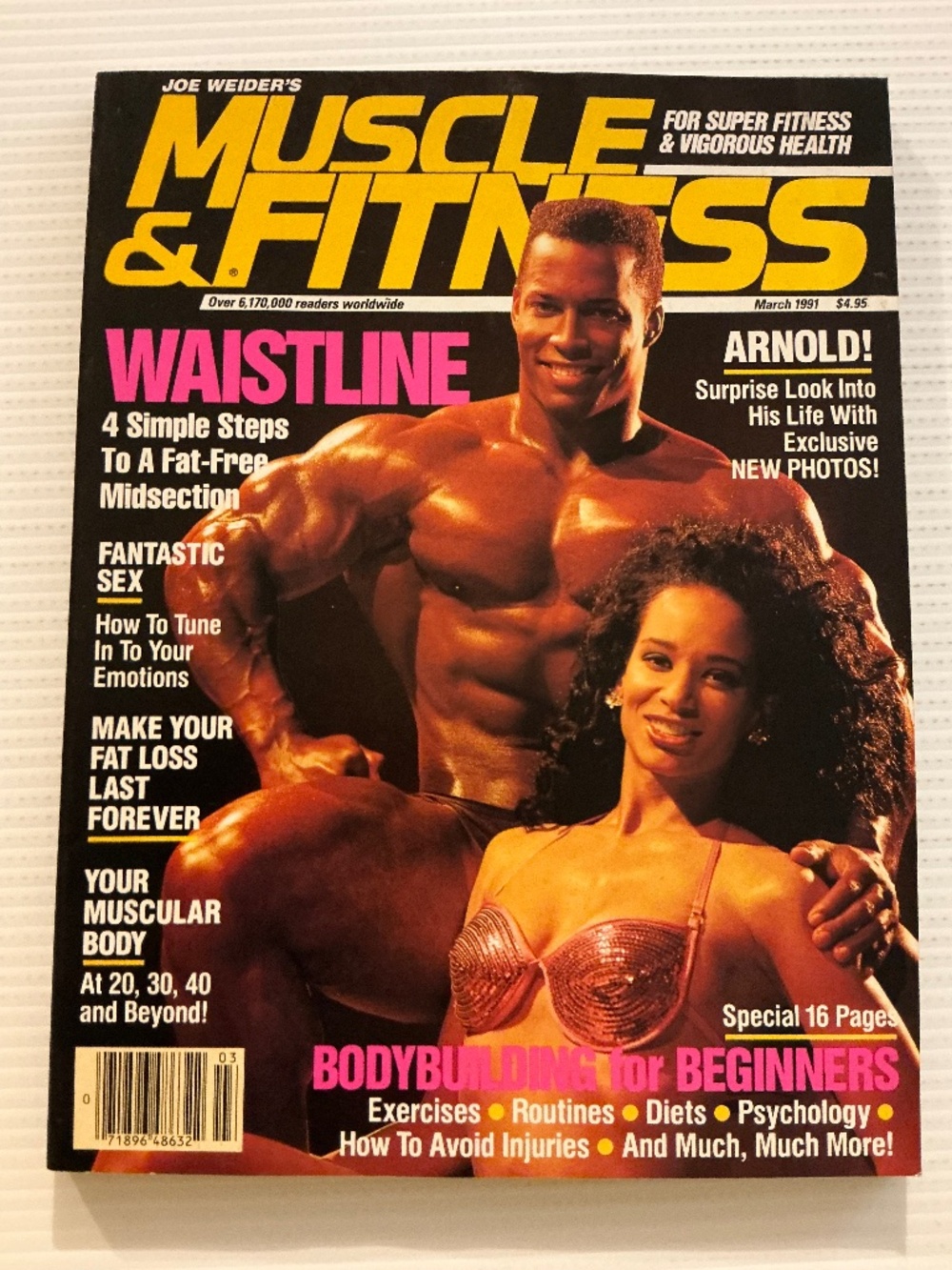 Joe Weider’s Muscle & Fitness Magazine March 1991